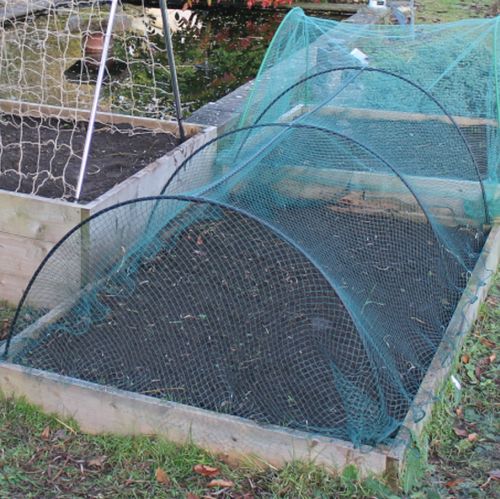 Black Modular Garden Hoops